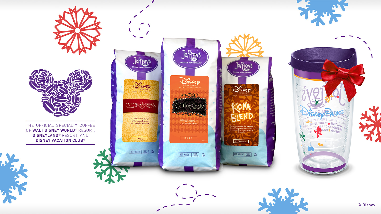 Cardmembers get a free travel tumbler from Joffrey’s Coffee & Tea Co.