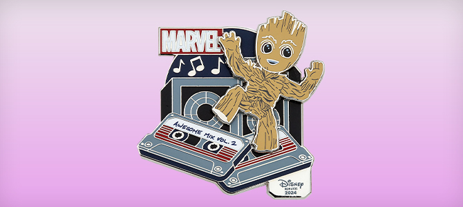 July 2024 Cardmember Exclusive Groot Pin