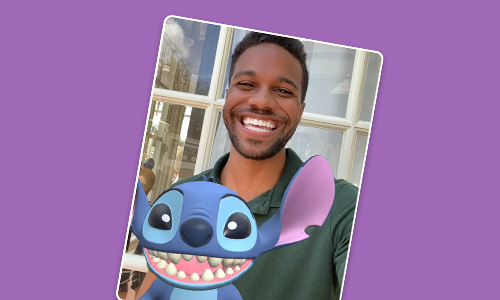 New Stitch Disney PhotoPass® Lens