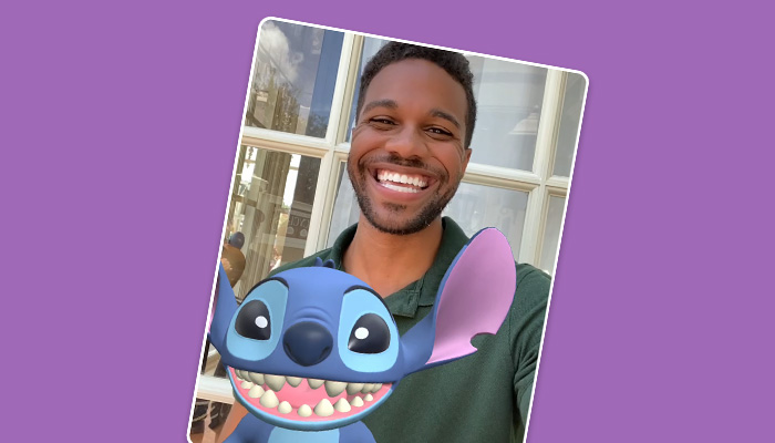 New Stitch Disney PhotoPass® Lens