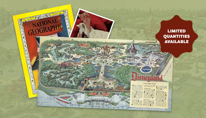 COLLECT A PIECE OF DISNEY HISTORY FROM THE NAT GEO ARCHIVE