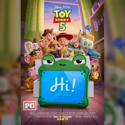 Catch DISNEY AND PIXAR&rsquo;S TOY STORY 5 in theaters!